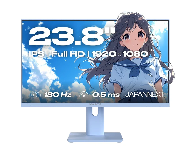 Écran PC Gaming/Bureautique | 23,8" | IPS | Full HD | 120Hz | Pastel Blanc