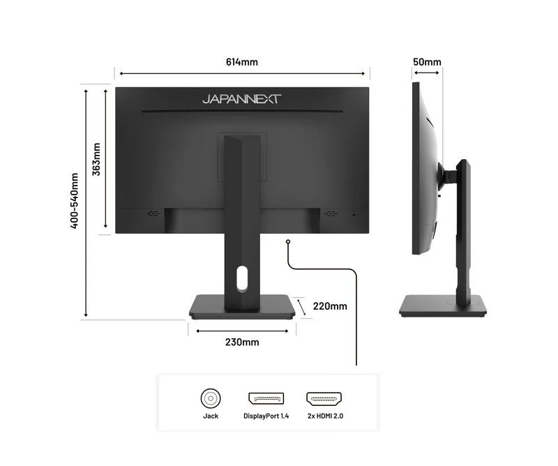 Écran PC Bureautique | 27" | IPS | 2K WQHD