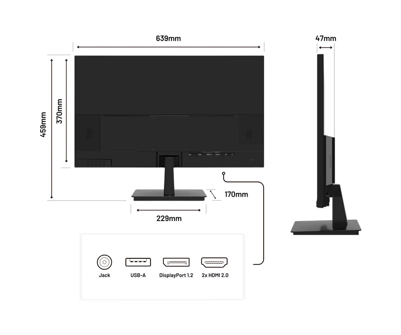Écran PC Bureautique | 28" | IPS | 4K UHD