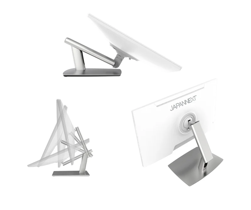 Écran PC Bureautique Tactile | 27" | IPS | 2K WQHD | USB-C (+charge 65W) | KVM | Blanc