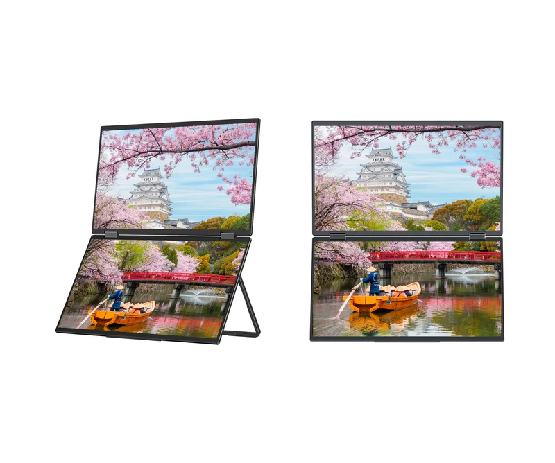 Double Écran Mobile | 2 x 15,6" | IPS | Full HD