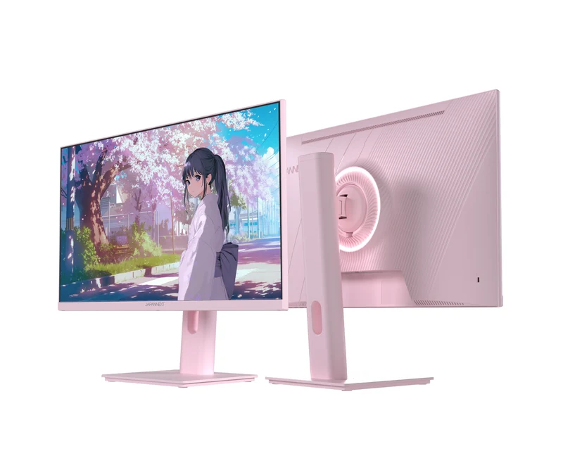 Écran PC Gaming/bureautique | 23,8" | IPS | Full HD | 120Hz | Pastel rose