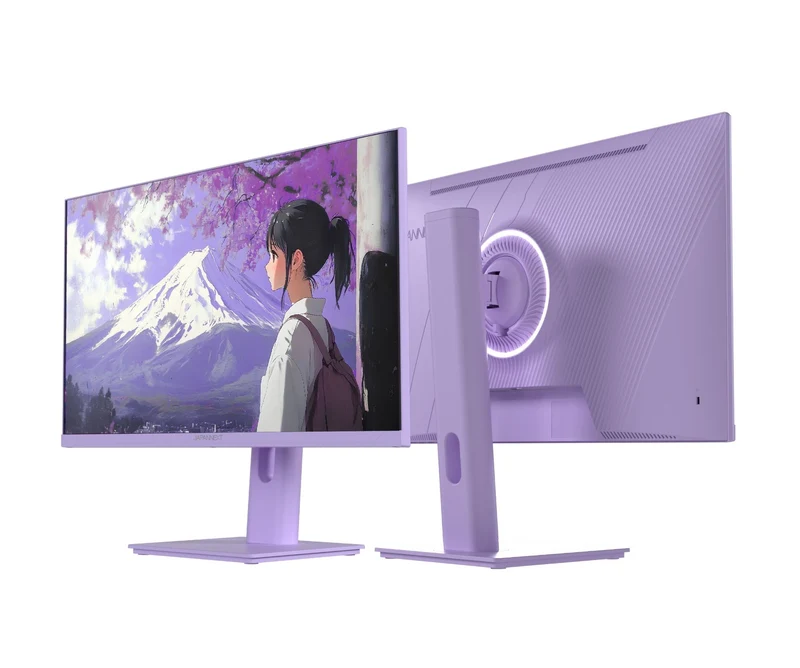 Écran PC Gaming/bureautique | 23,8" | IPS | Full HD | 120Hz | Pastel violet