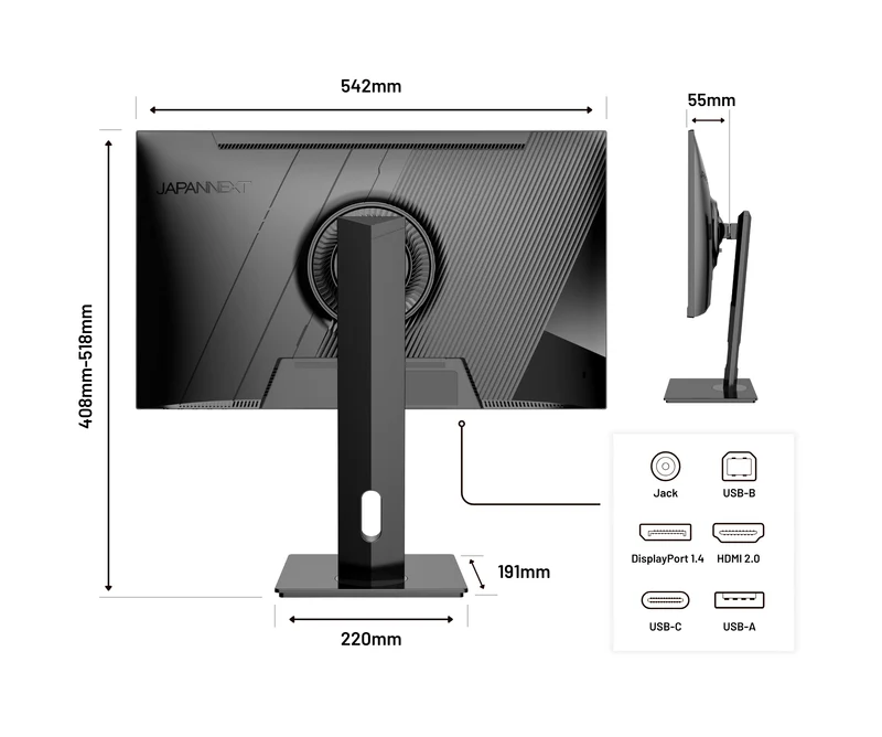 Écran PC Bureautique | 23,8" | IPS | 4K UHD