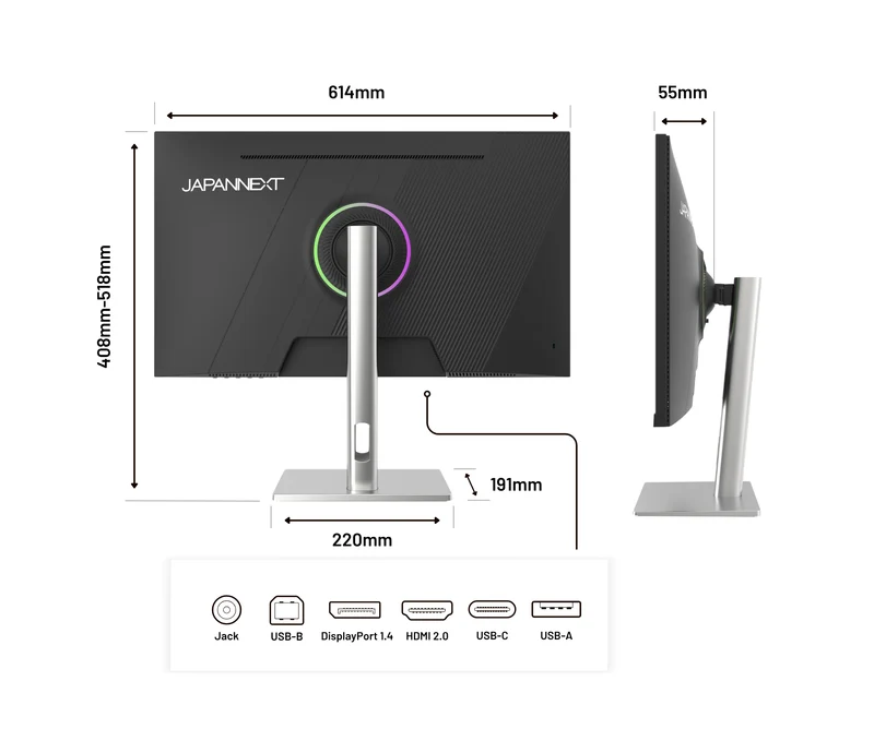 Écran PC Bureautique | 27" | IPS | 5K