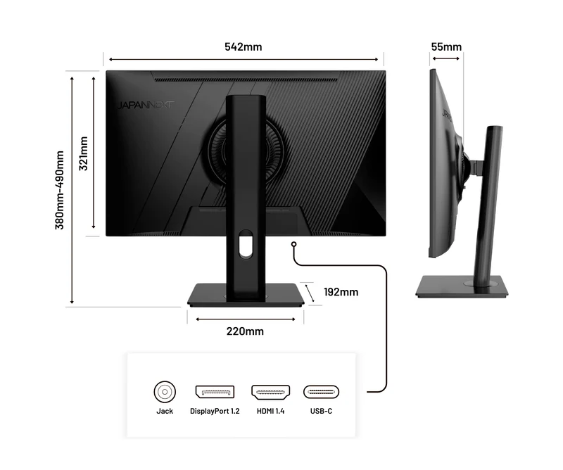 Écran PC Bureautique | 23.8" | IPS | Full HD | USB-C (+ charge 65W)