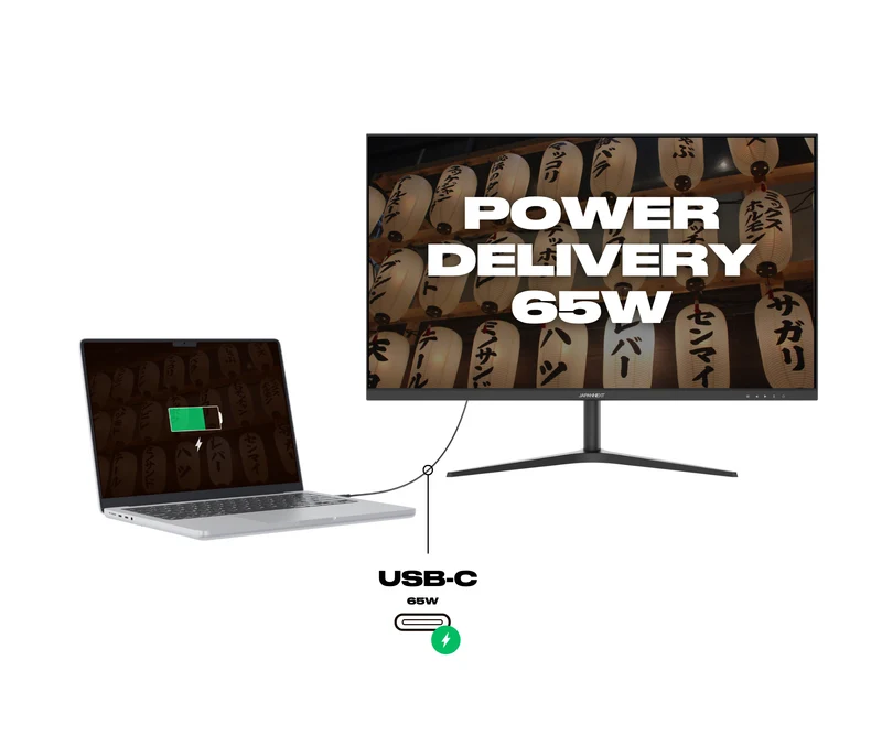Écran PC Bureautique | 27" | IPS | 2K WQHD | USB-C (+ charge 65W)