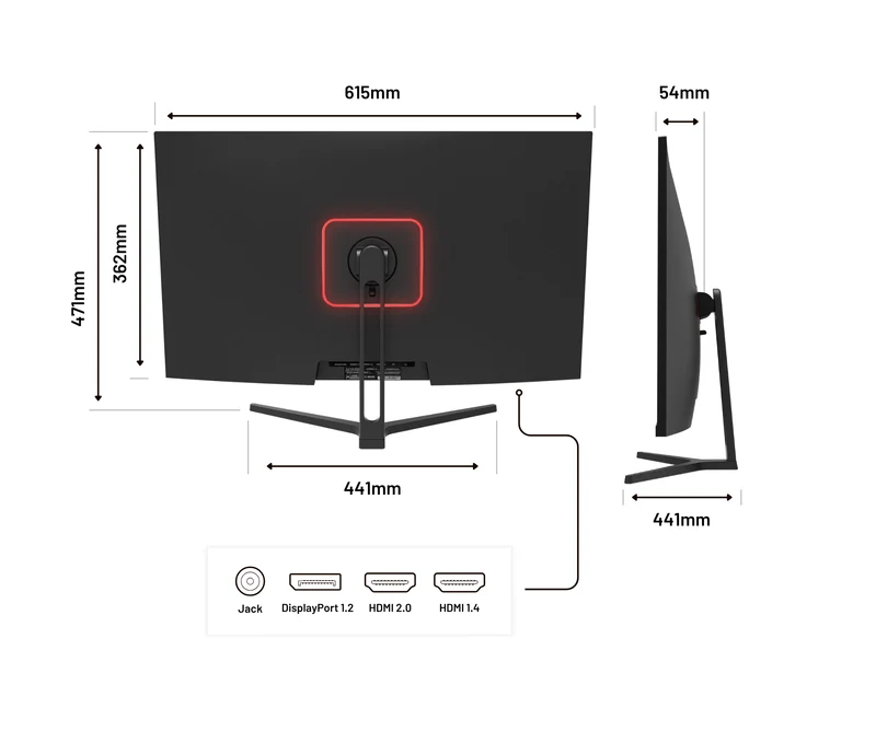 Écran PC Bureautique | 31,5" | 4K UHD