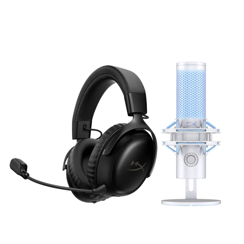 HyperX Offre Groupée - Cloud III S Sans Fil + QuadCast 2