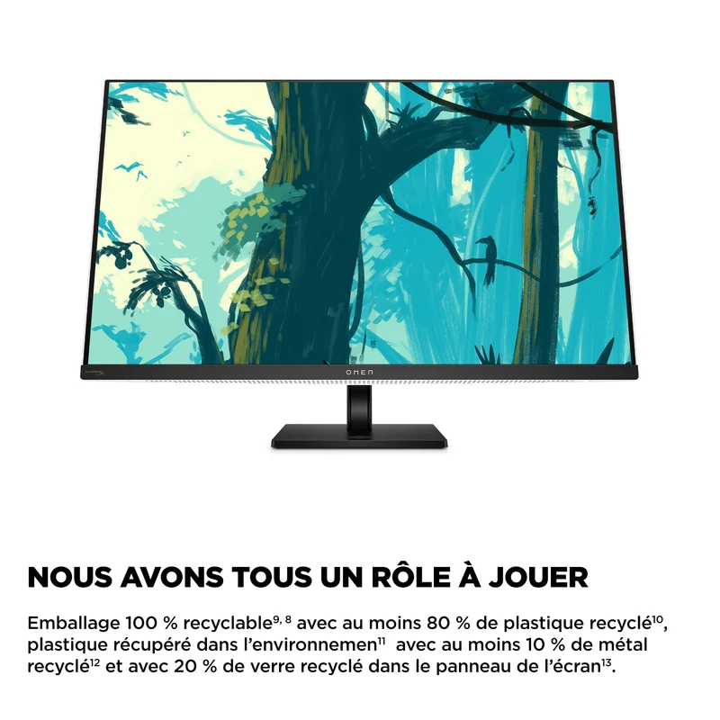 Écran gamer OMEN Transcend 32" UHD OLED 240Hz