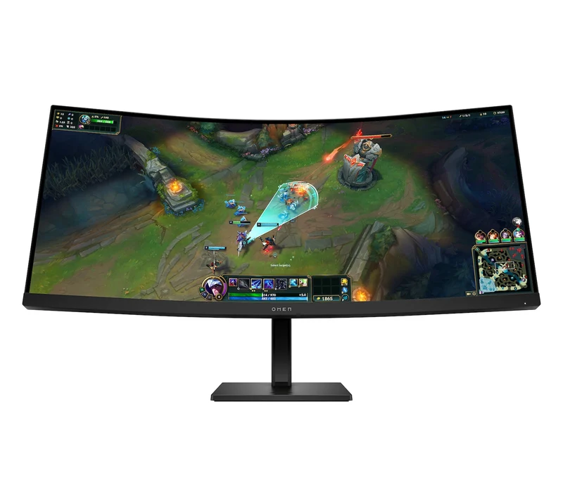 Écran gamer incurvé WQHD 180 Hz OMEN 34 pouces – OMEN 34c G2