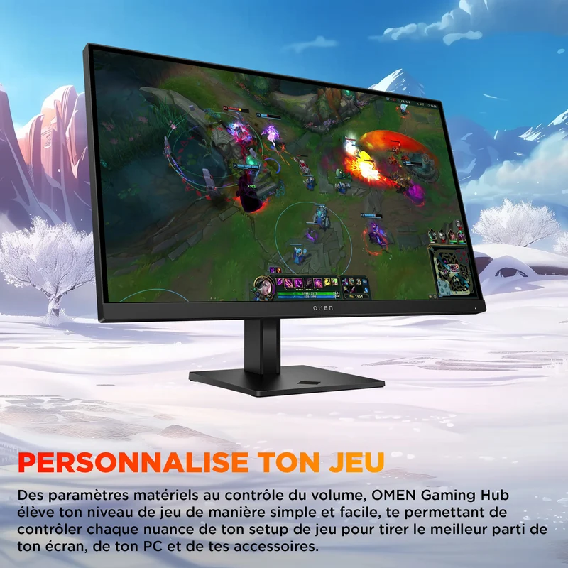 Écran gamer QHD 180 Hz OMEN 27 pouces - OMEN 27q G2