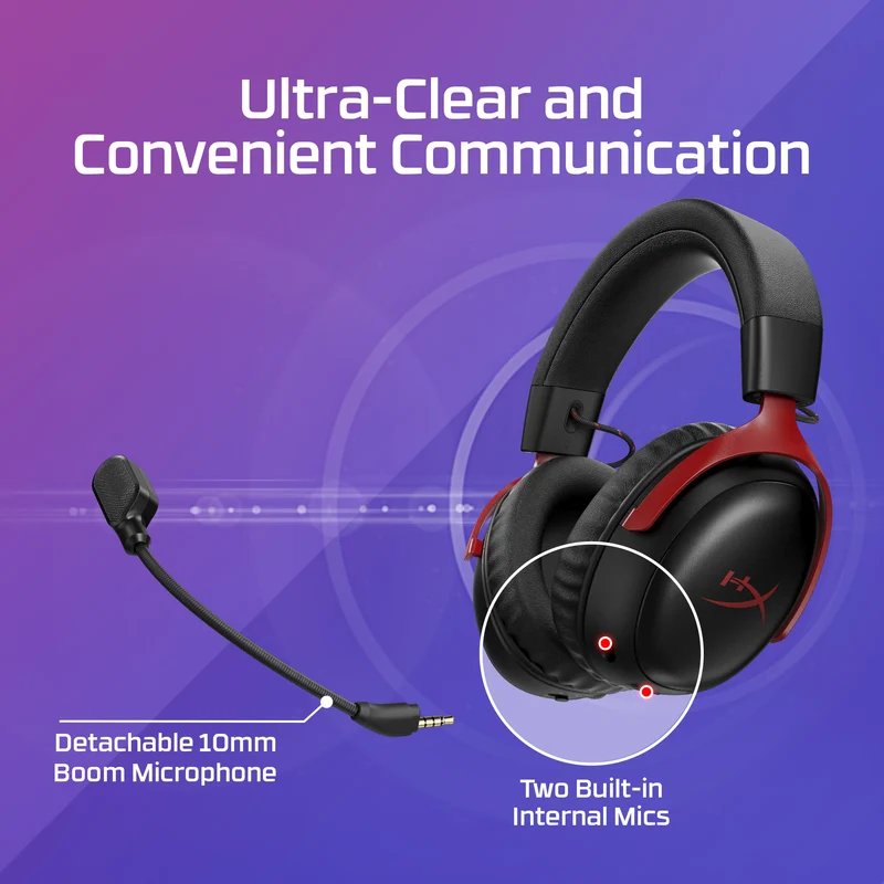 HyperX Cloud III S Wireless – Casque gaming sans fil