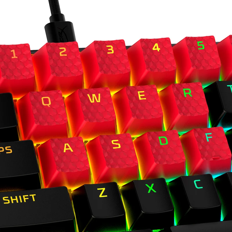 HyperX Jeu Complet de Touches – Caoutchouc