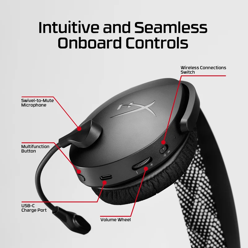 HyperX Cloud Jet – Casque gaming sans fil