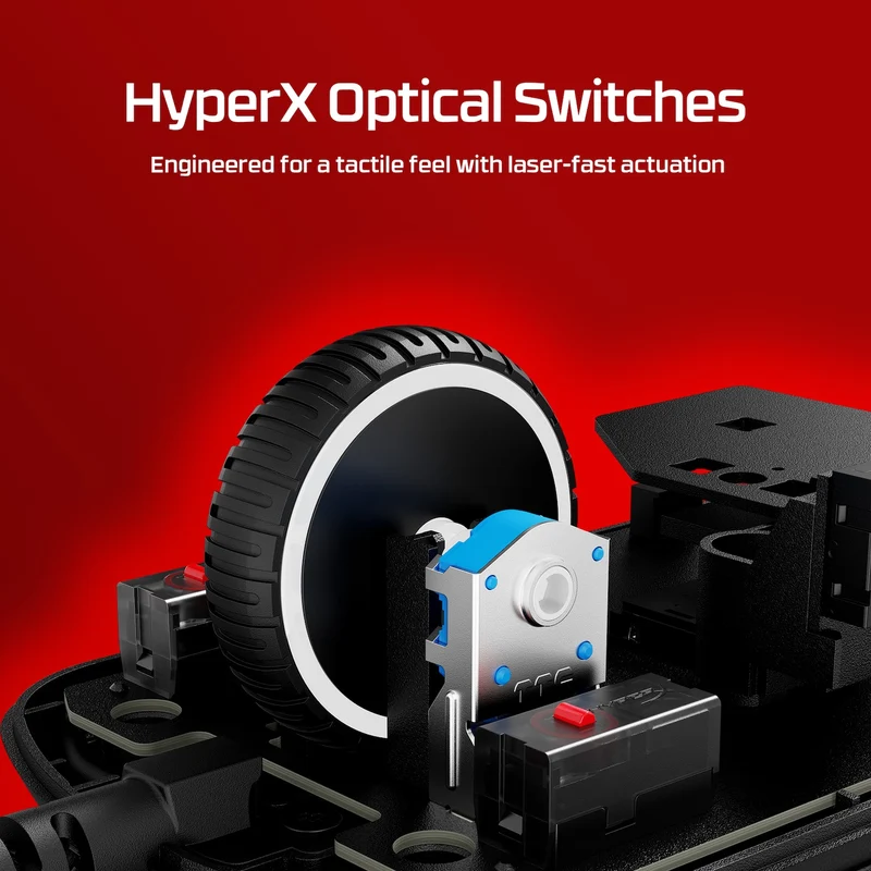 HyperX Pulsefire Saga – Souris gaming