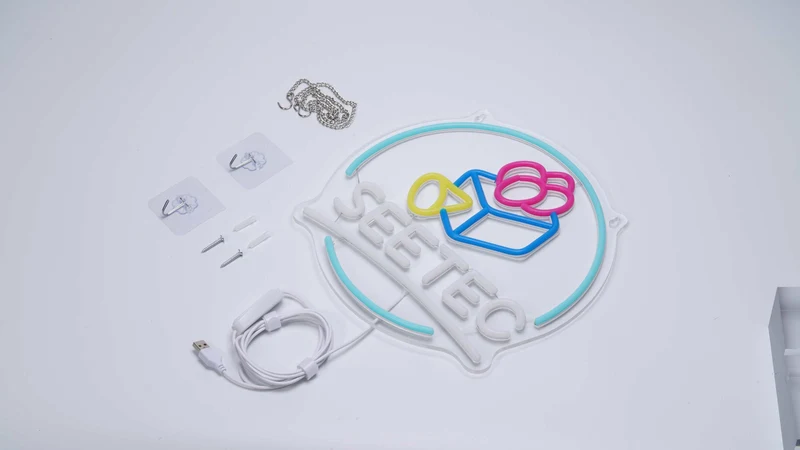 FEELWORLD Neon Glow Lights Néon flashy pour votre espace