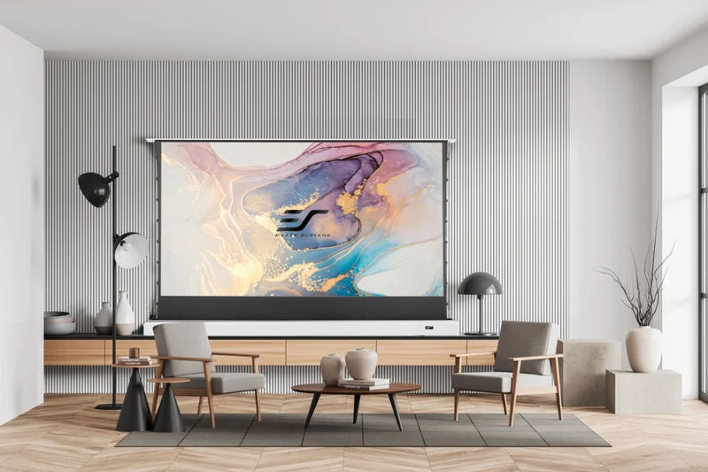 Kestrel 3 – ALR Écran de projection électrique à levage par le sol