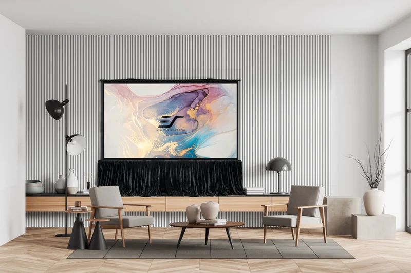 QuickStand 5-Second – Mobile Projektionsleinwand