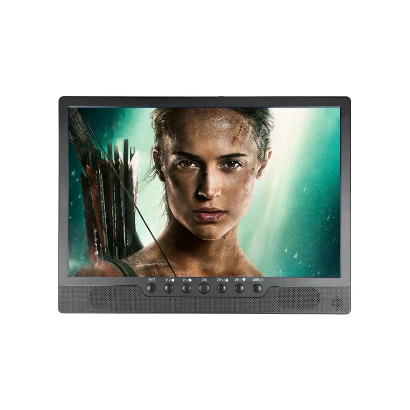 Téléviseur portable 17.3 pouces avec résolution 1600 x 900, compatible DTV et ATV pour un divertissement optimal en déplacement