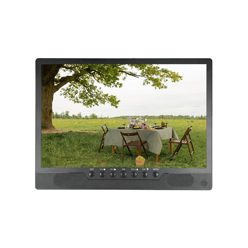 Téléviseur portable de 17.3 pouces avec une résolution de 1600 x 900, un signal de télévision numérique sans fil ISDB et des options de connectivité améliorées