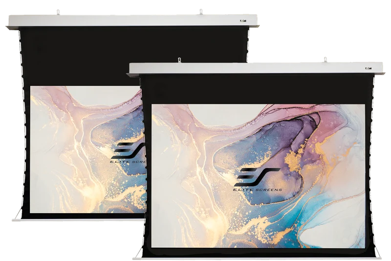 Evanesce Tab-Tension - Écrans de projection électriques encastrables au plafond
