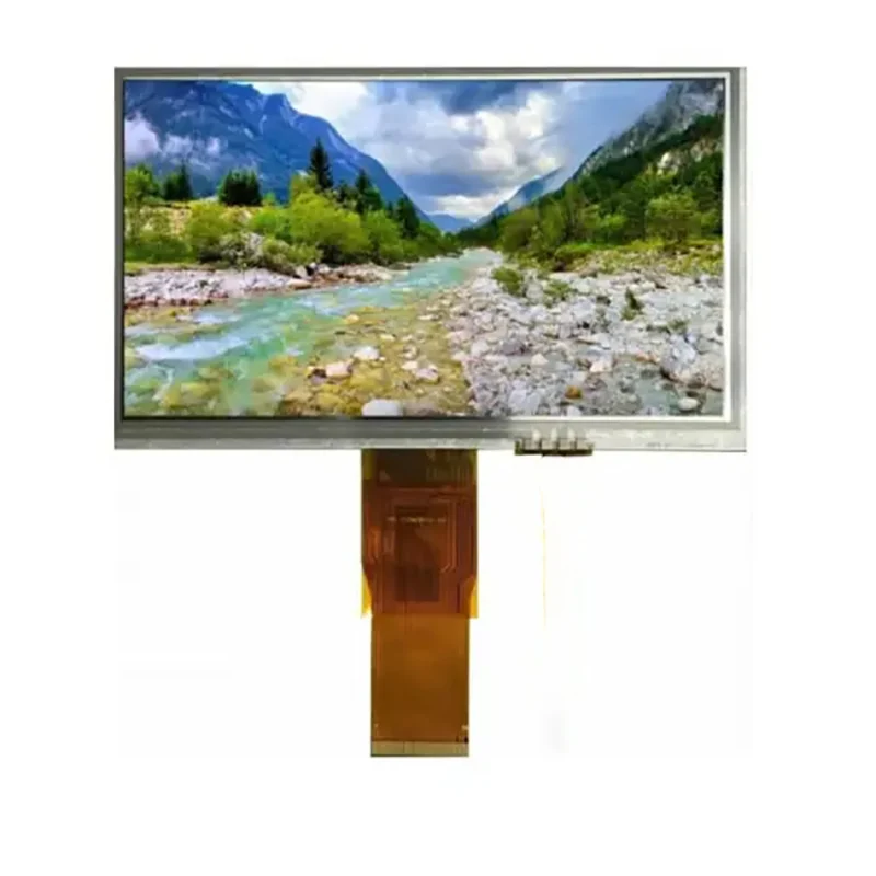 Écran TFT standard 7.0 pouces 1024 x 600 px haute luminosité avec interface LVDS, sans fonction tactile