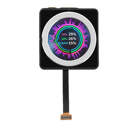 Écran AMOLED 2.0 pouces pour objets connectés et appareils IoT – Contraste élevé