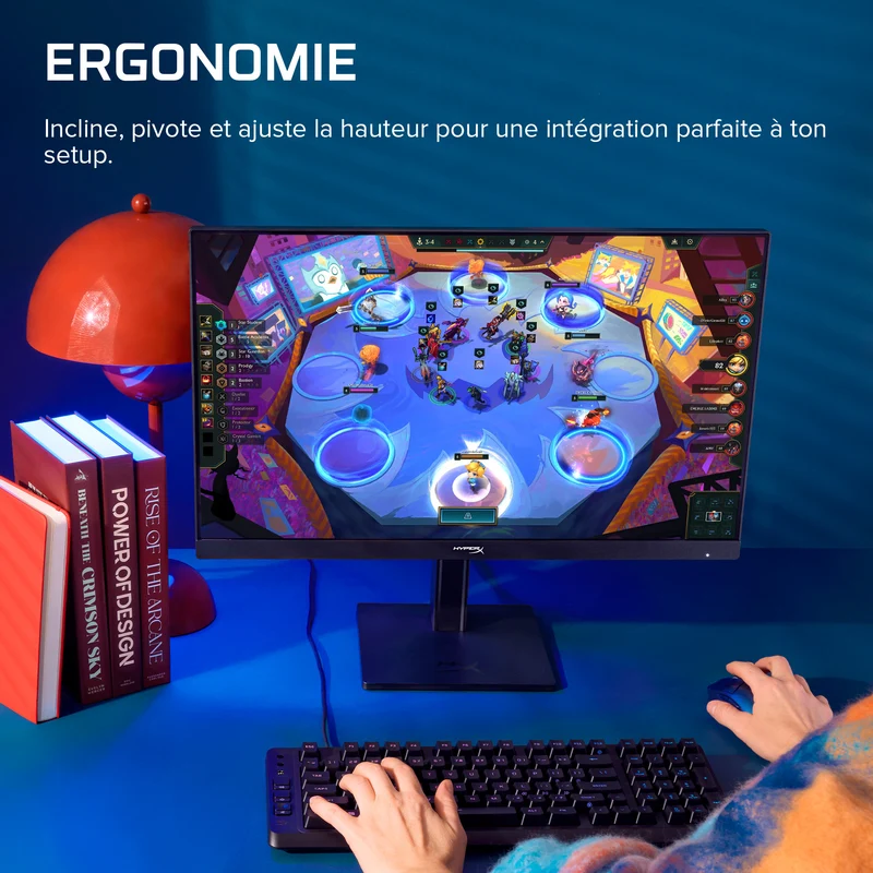 Écran gamer HyperX OMEN 23,8 pouces FHD 180 Hz – OMEN 24 G2