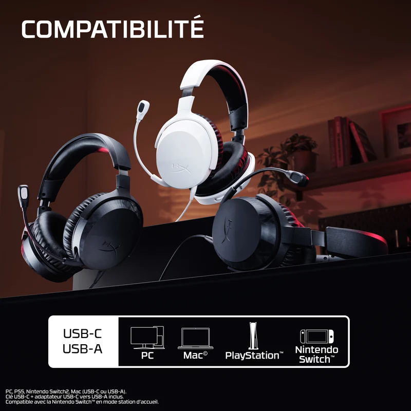 HyperX Cloud Stinger 3 – Casque gaming – PlayStation