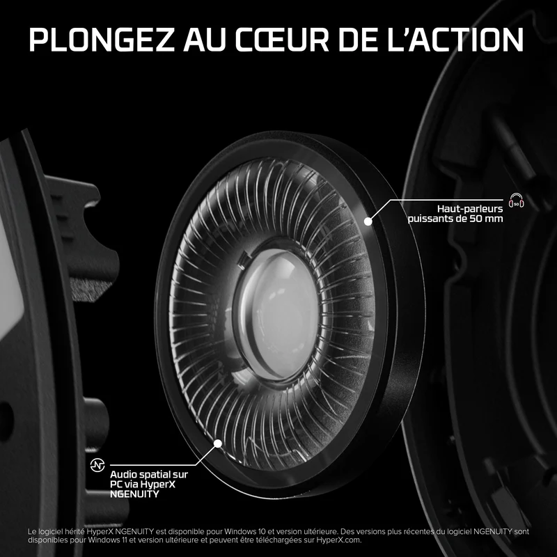 HyperX Cloud Stinger 3 – Casque gaming sans fil – PlayStation