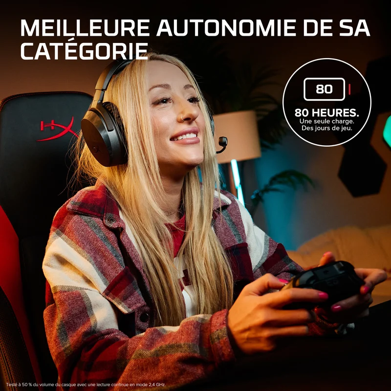 HyperX CloudX Stinger 3 – Casque gaming sans fil – Xbox