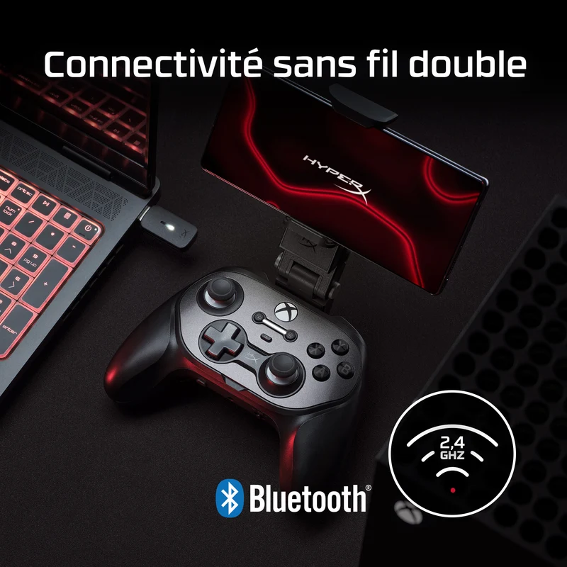 HyperX Clutch Talon - Manette de jeu sans fil - Xbox