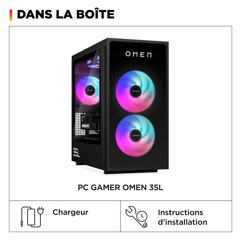 Tour Gaming OMEN 35L GT16-0491nf - NVIDIA® GeForce RTX™ 5070