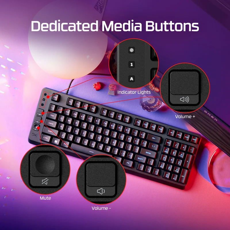 HyperX Eve 1800 – Clavier gaming