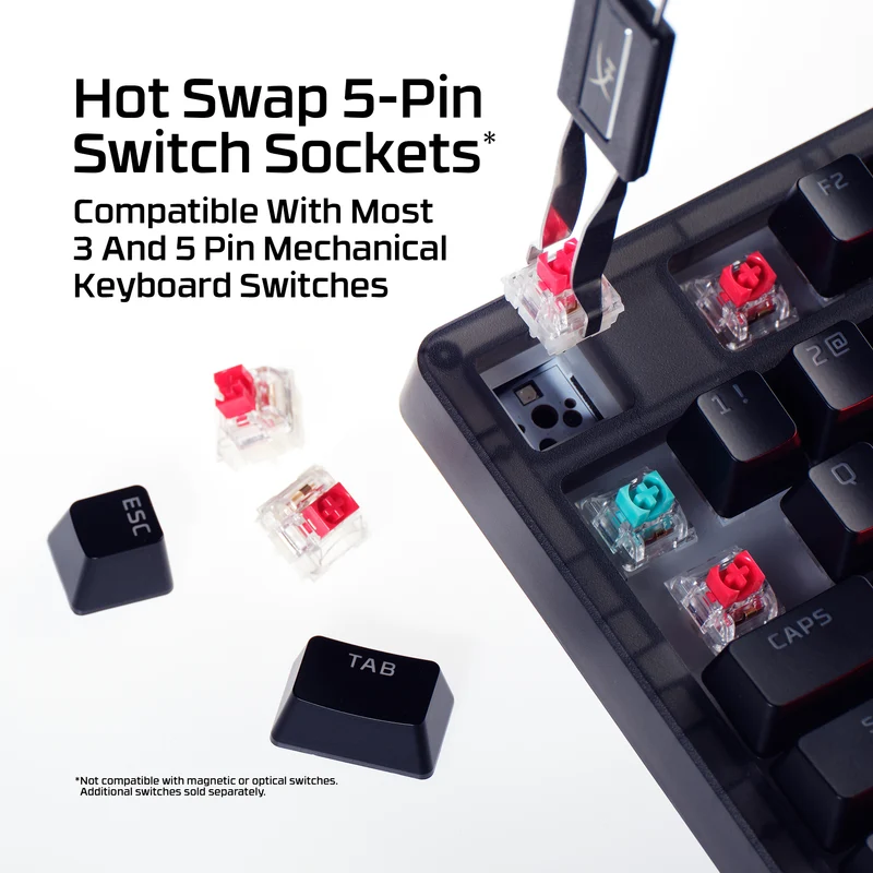 HyperX Origins 2 1800 – Clavier Mécanique Gaming