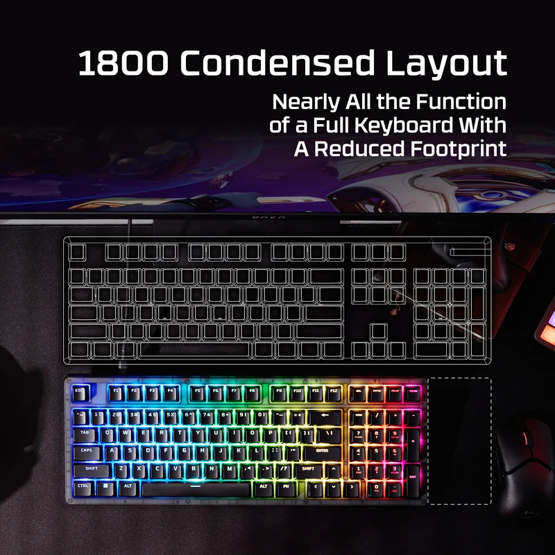 HyperX Origins 2 1800 – Clavier Mécanique Gaming