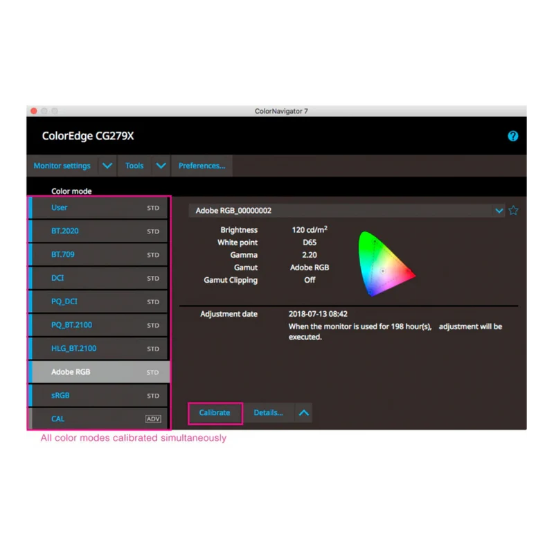 Prestation Calibration - ColorNavigator 7 - 1/2 journée
