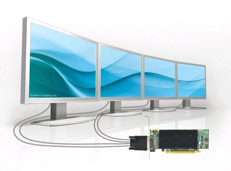 Matrox M9140 LP PCIe x16 (4 x DVI)