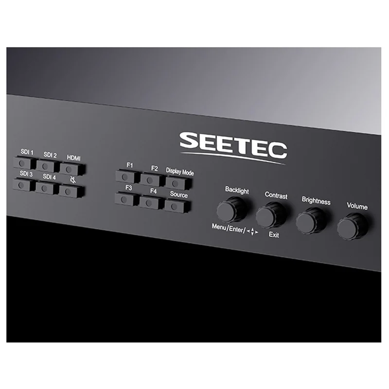 SEETEC ATEM173S-CO 17.3 pouces 1920x1080 continuez le moniteur de diffusion LUT forme d'onde HDMI 4 SDI en sortie