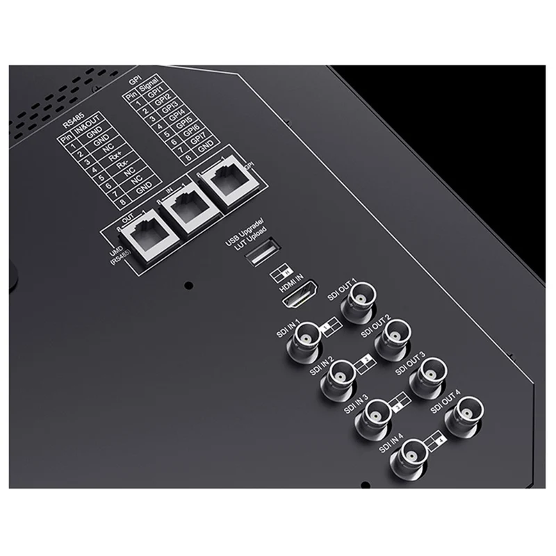 SEETEC ATEM173S-CO 17.3 pouces 1920x1080 continuez le moniteur de diffusion LUT forme d'onde HDMI 4 SDI en sortie
