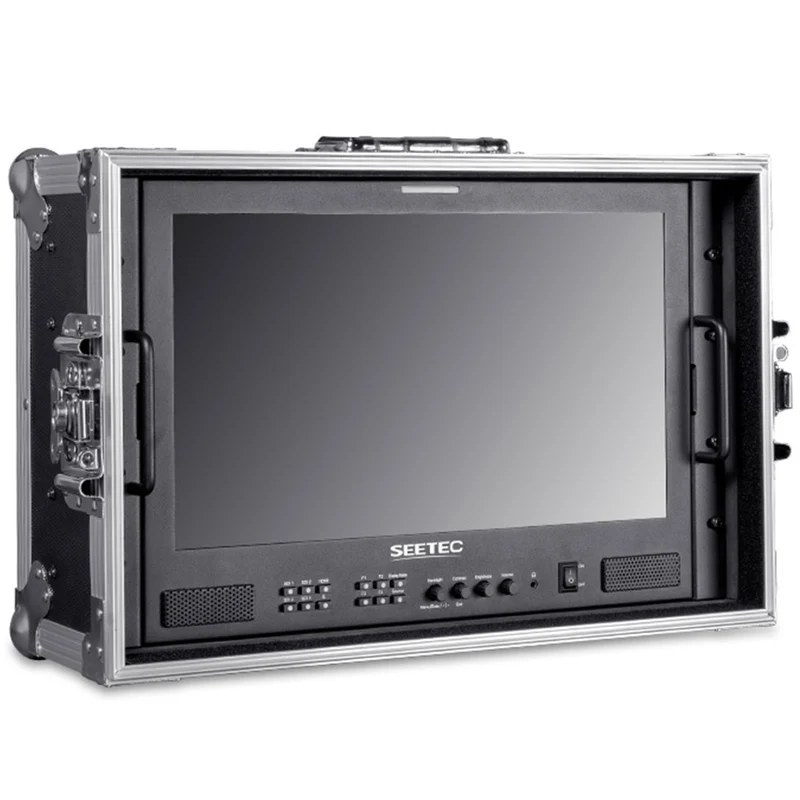 SEETEC ATEM173S-CO 17.3 pouces 1920x1080 continuez le moniteur de diffusion LUT forme d'onde HDMI 4 SDI en sortie