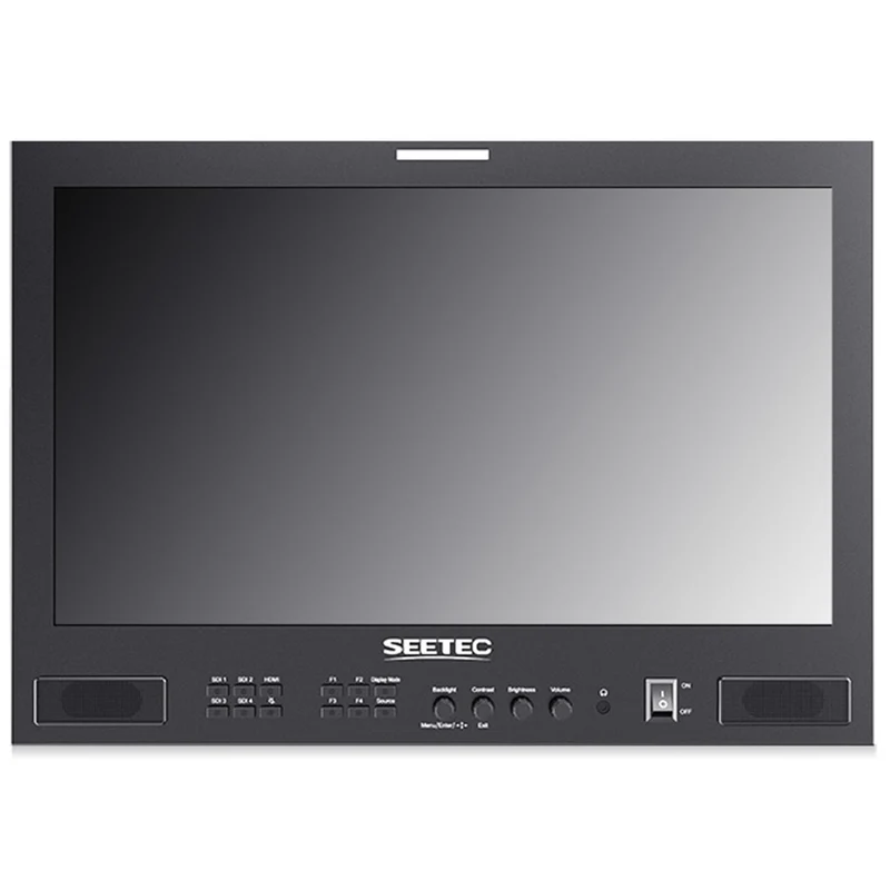 SEETEC ATEM173S-CO 17.3 pouces 1920x1080 continuez le moniteur de diffusion LUT forme d'onde HDMI 4 SDI en sortie
