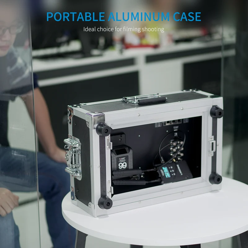 SEETEC ATEM156S-CO 15.6 pouces 1920x1080 Carry On Director Monitor LUT Waveform HDMI 4 SDI In Out