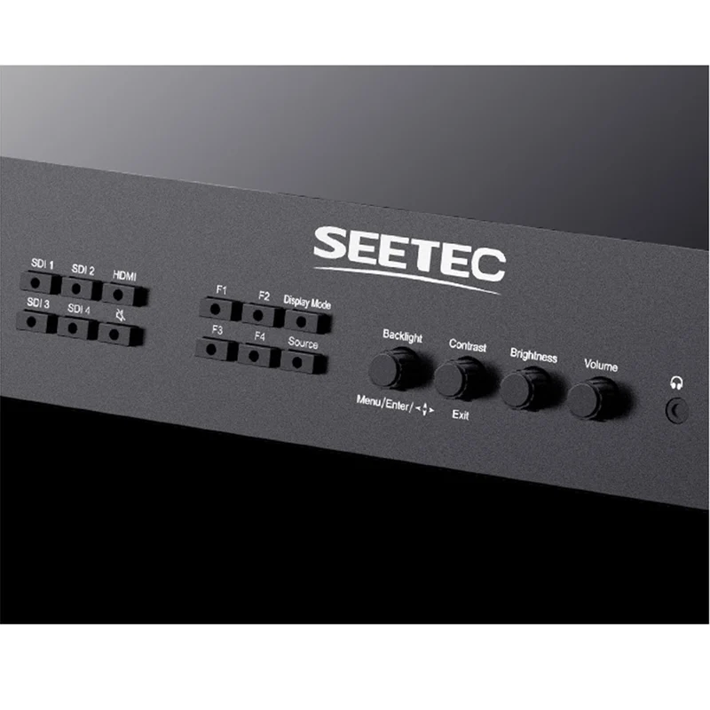 SEETEC ATEM215S 21.5 pouces 1920x1080 Production Broadcast Monitor LUT Waveform HDMI 4 SDI In Out