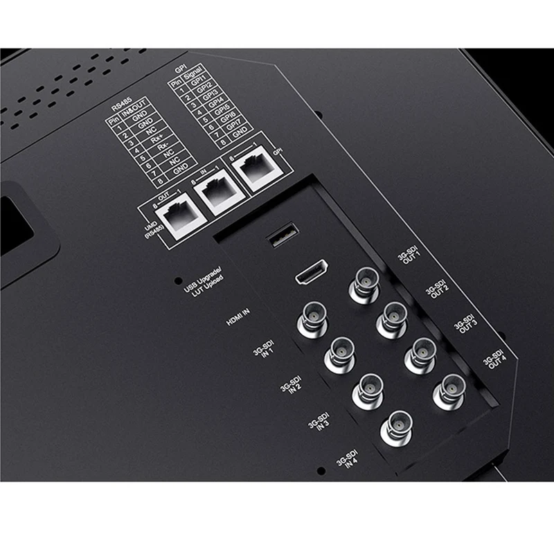 SEETEC ATEM215S 21.5 pouces 1920x1080 Production Broadcast Monitor LUT Waveform HDMI 4 SDI In Out