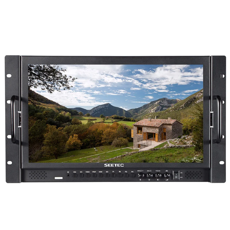 SEETEC P173-9HSD-RM Moniteur de diffusion en rack 17.3 pouces 1920x1080 avec SDI 4K HDMI
