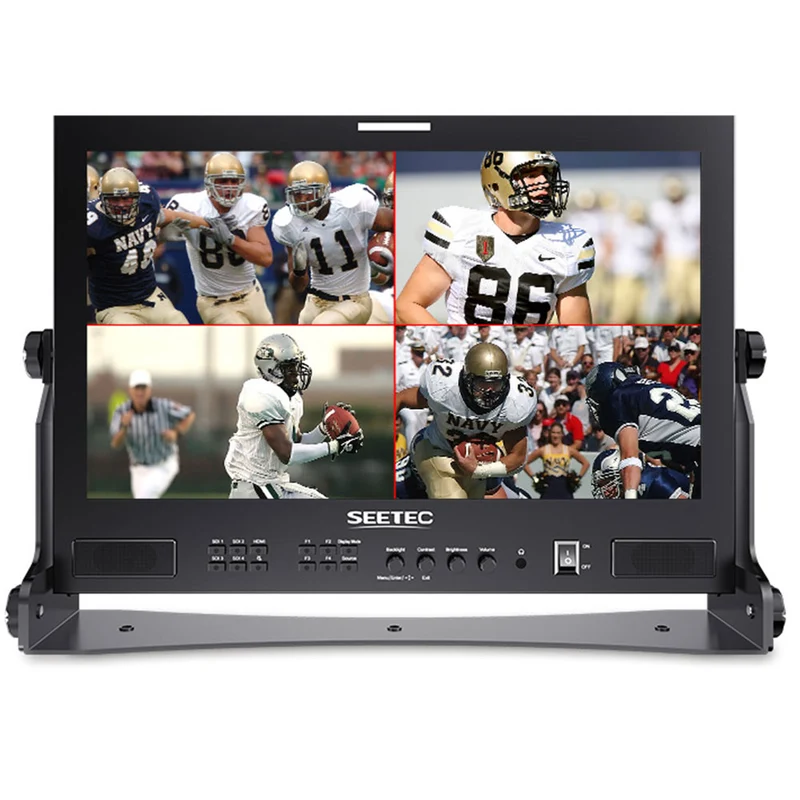 SEETEC ATEM173S 17.3 pouces 1920x1080 Production Broadcast Monitor LUT Waveform HDMI 4 SDI In Out