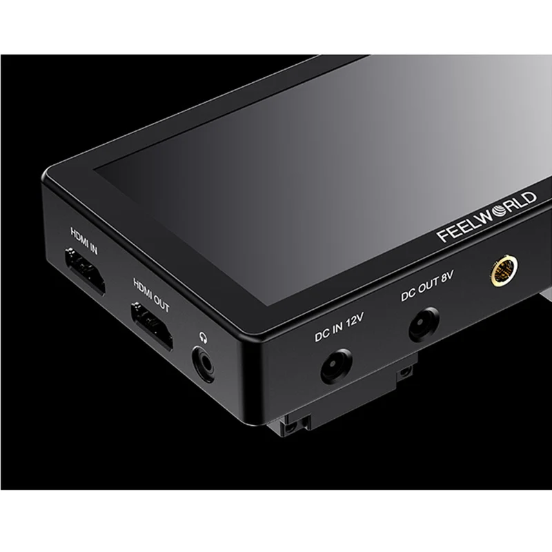 Kit F970 : Moniteur tactile ultra-lumineux 5.5 pouces 3000 nits FEELWORLD LUT5 pour appareil photo reflex numérique, HDMI, compatible HDMI.