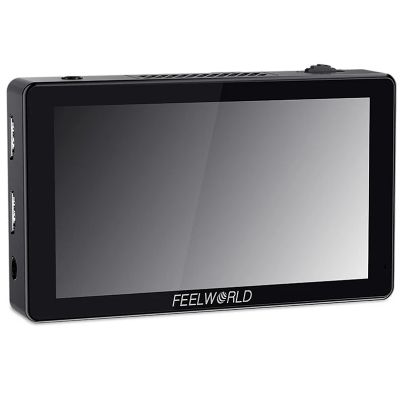 Kit F970 : Moniteur tactile ultra-lumineux 5.5 pouces 3000 nits FEELWORLD LUT5 pour appareil photo reflex numérique, HDMI, compatible HDMI.